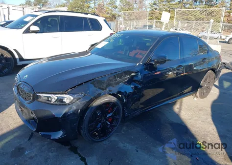 2025 BMW M340I xDrive z USA, uszkodzony, nr VIN 3MW69FT09S8F66310